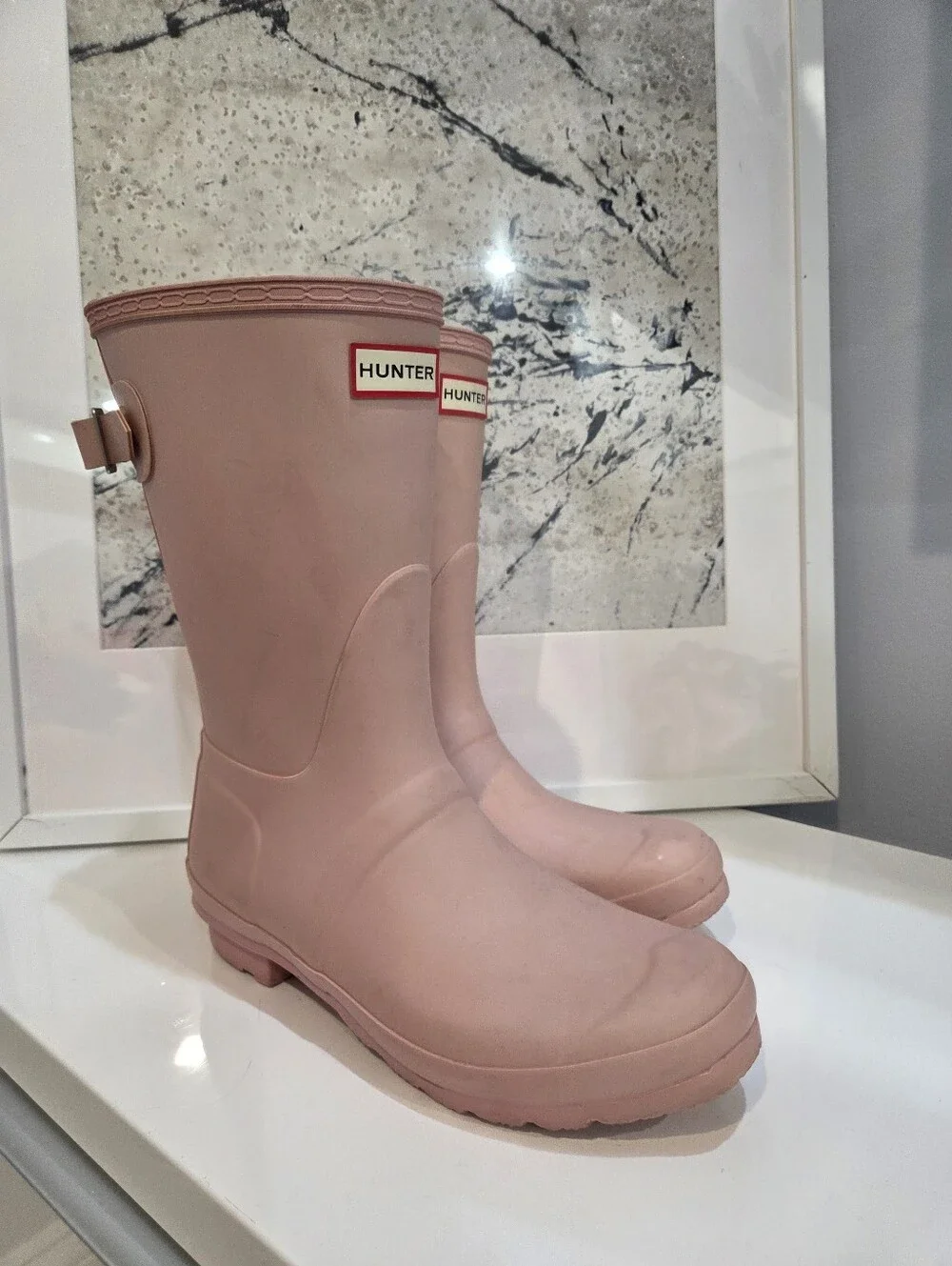 Hunter Women's Original Short Rain Boots - Pink
